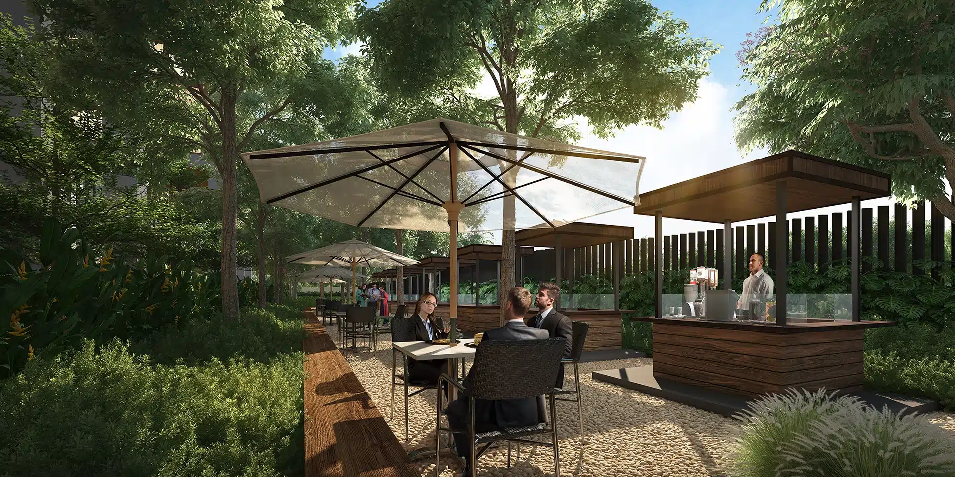 Ecospace Business Tower Outdoor Zone